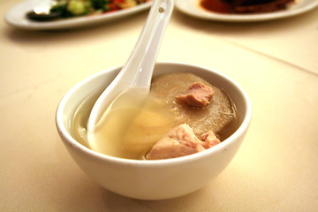 Image showing Chinese soup