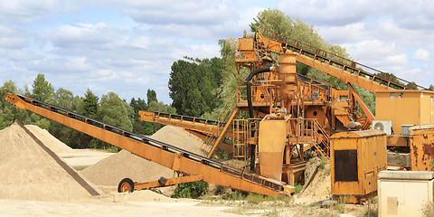 Image showing sand-pit