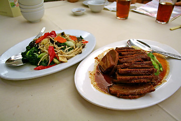 Image showing Chinese dishes