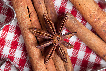 Image showing Cinnamon and Anise