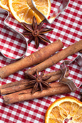 Image showing Orange Cinnamon and Anise