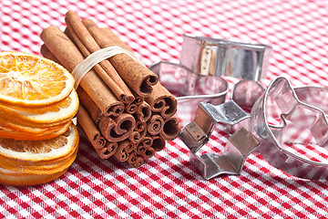 Image showing Orange and Cinnamon