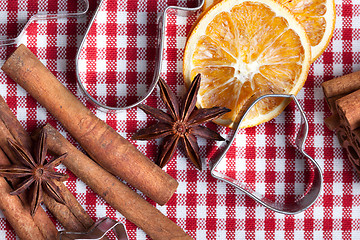 Image showing Orange Cinnamon and Anise