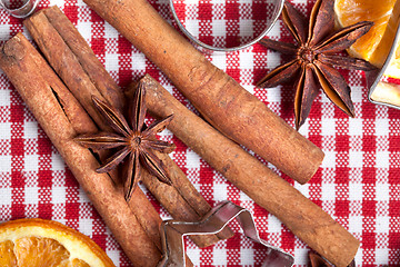 Image showing Orange Cinnamon and Anise