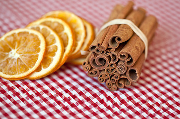 Image showing Orange and Cinnamon