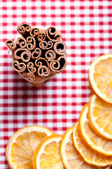 Image showing Orange and Cinnamon