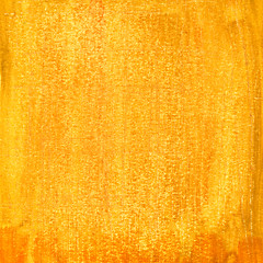 Image showing grunge yellow and orange painted paper texture