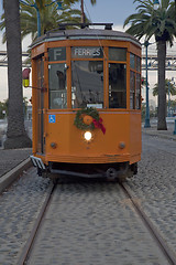 Image showing vintage streetcar of San Francisco