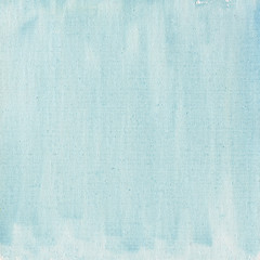 Image showing light blue watercolor abstract with canvas texture