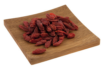 Image showing dried Tibetan goji berries (wolfberry) 