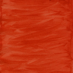 Image showing red and orange watercolor abstract with canvas texture