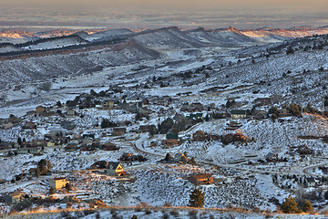 Image showing mountain living at Colorado foothills