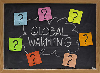 Image showing global warming question