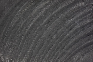 Image showing blackboard texture with white chalk eraser marks