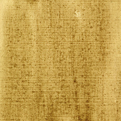 Image showing brown watercolor abstract with canvas texture