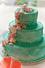 Image showing Tiered Wedding Cake