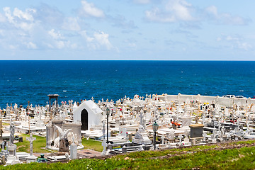 Image showing Old San Juan Graveyard