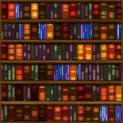 Image showing Book Shelf Pattern