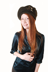 Image showing Girl with hat.