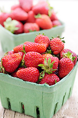 Image showing Strawberries