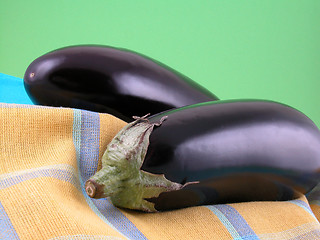 Image showing aubergines