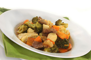 Image showing Vegetable stew