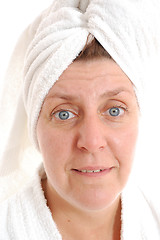 Image showing spa matured woman