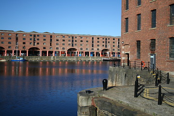 Image showing Albert Dock in Liverpool