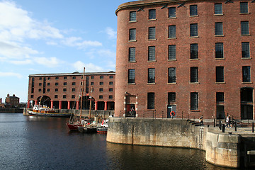 Image showing Albert Dock in Liverpool