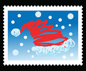 Image showing christmas stamps