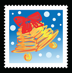 Image showing christmas stamp