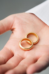 Image showing Wedding rings