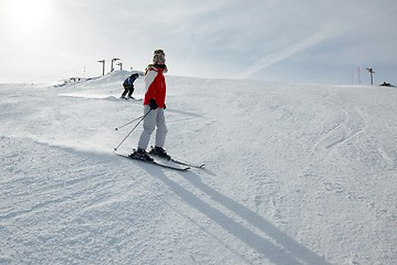 Image showing Skiers