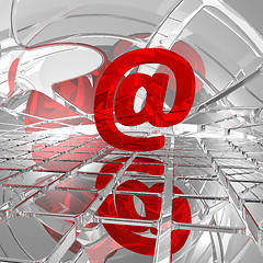 Image showing email