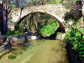 Image showing Paradise Bridge. Kakopetria. Cyprus