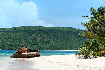 Image showing Puerto Rico Beach Tank