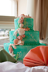 Image showing Tiered Wedding Cake