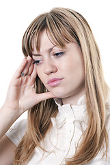 Image showing Woman under stress