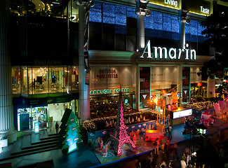 Image showing Christmas shopping in Bangkok, Thailand