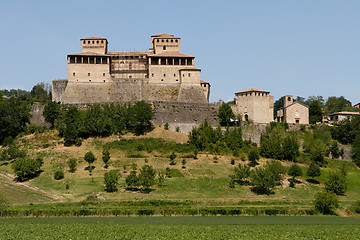 Image showing Castello di Torrechiara near Parma, Italy