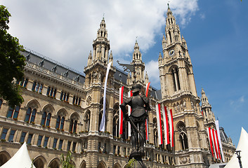 Image showing Vienna City Hall