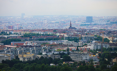 Image showing Panorama on Vienna