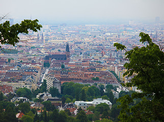 Image showing Panorama on Vienna