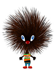 Image showing Hedgehog punk