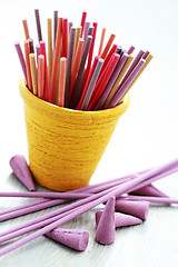 Image showing incense sticks