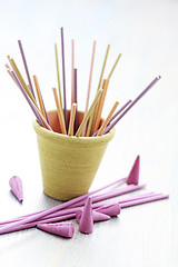 Image showing incense sticks