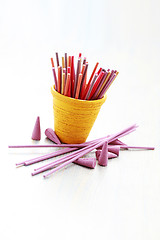 Image showing incense sticks