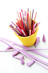 Image showing incense sticks