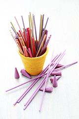 Image showing incense sticks