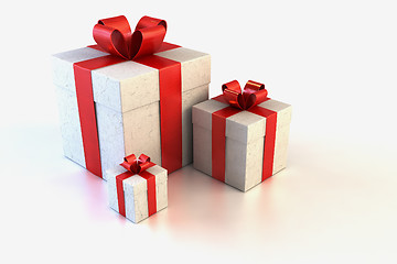 Image showing gift boxes